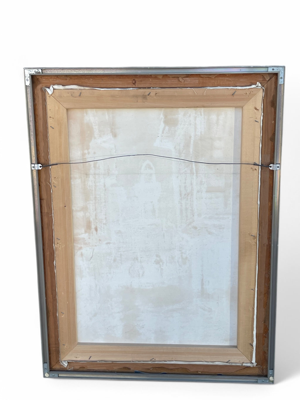 An Orientalist Arabian Oil on Canvas Street Painting