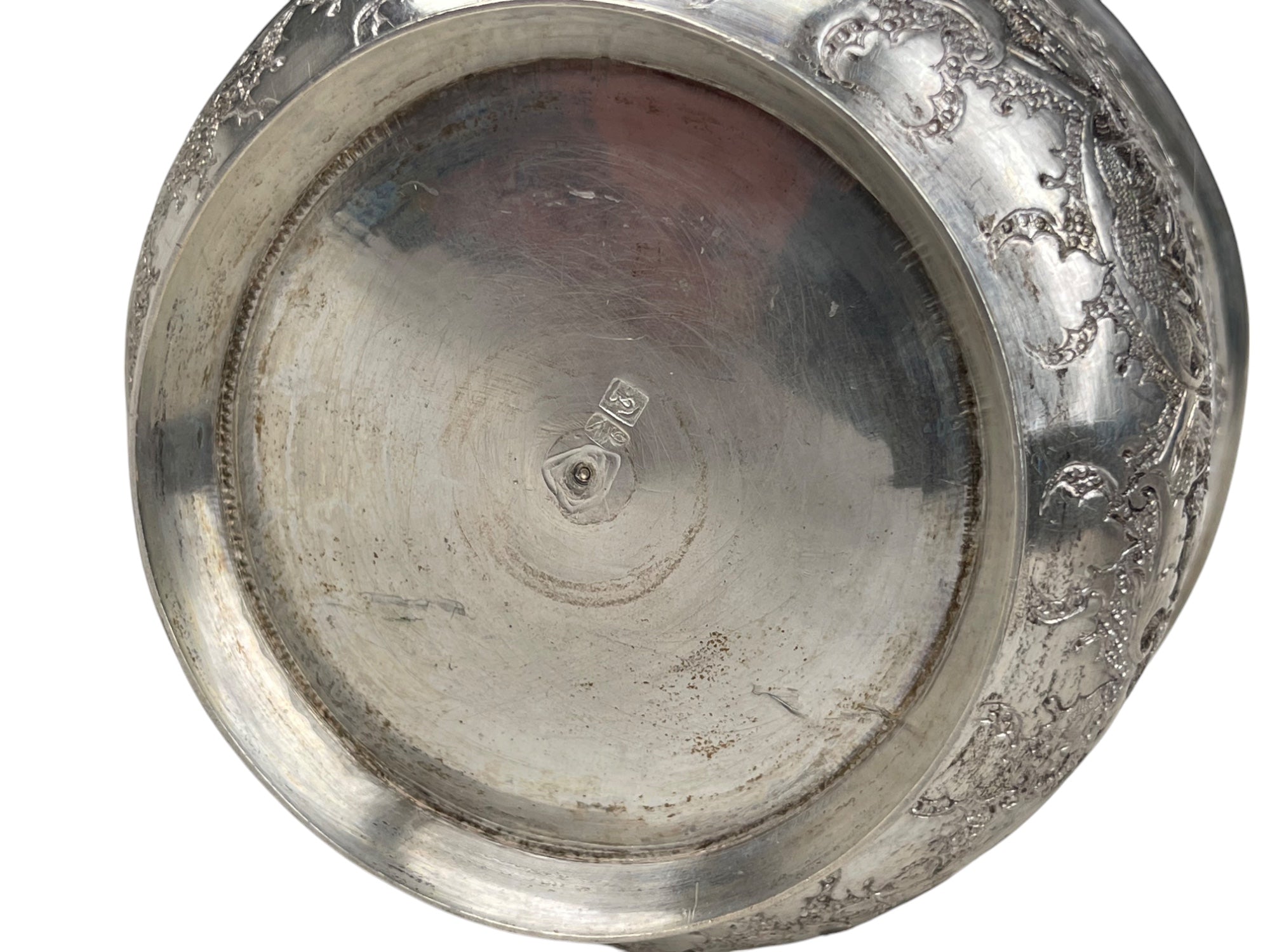 A Persian 84 Silver Handmade Sugar Bowl