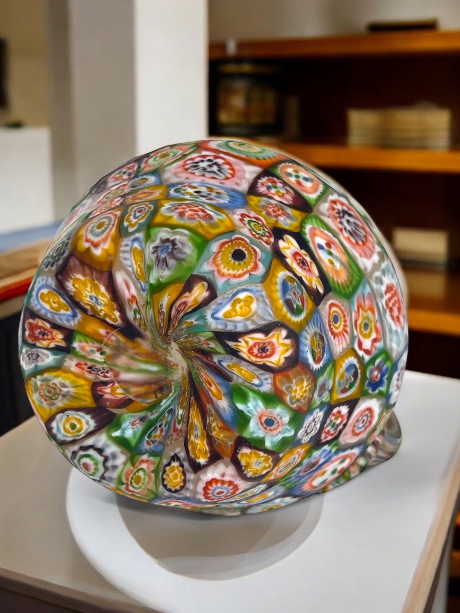 An Italian Millefiori Miniature Glass Pitcher