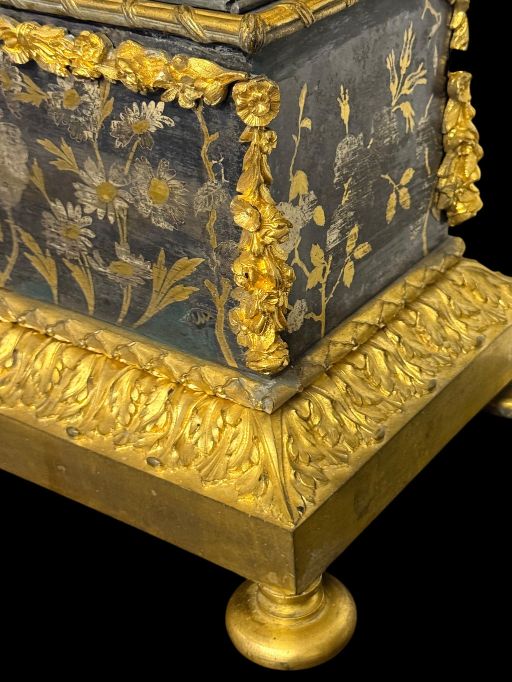 A Fine 19th Century French Gilt Bronze Chinoiserie Jardiniere By Barbedienne