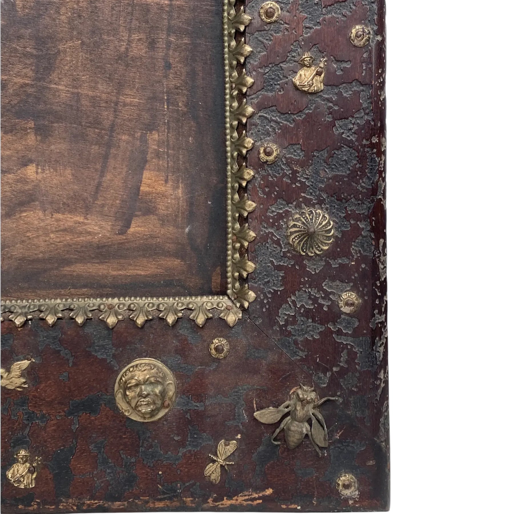 A Rare 19th Century French Japonais Ormolu Mounted Picture Frame