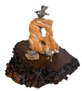 A Buccellati Sterling Silver Jewelry Tray Sculpture