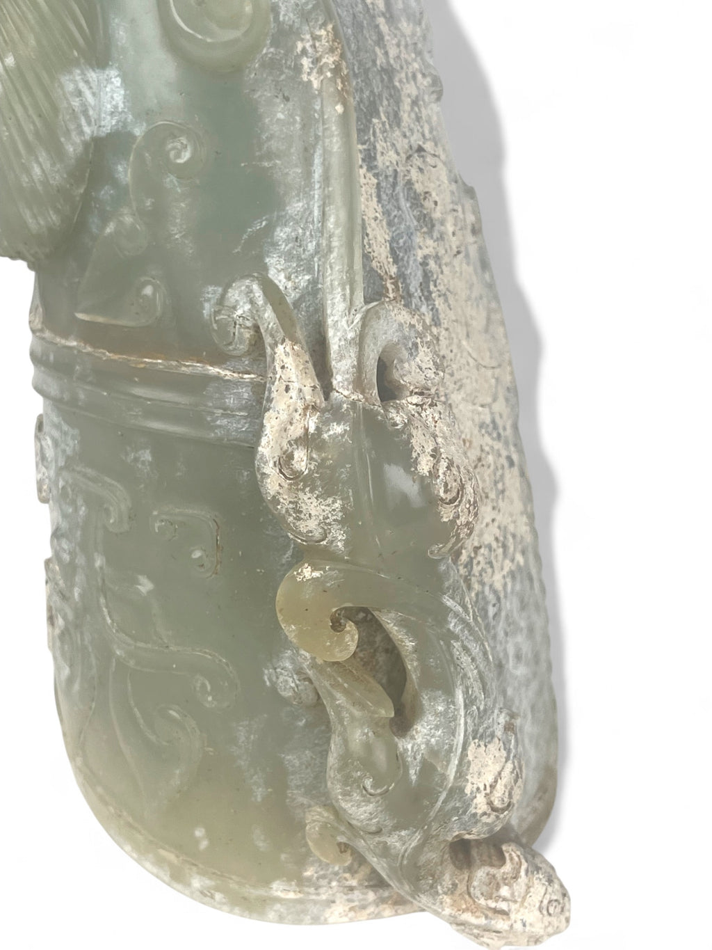 A Chinese Hand Carved Jade Vessel