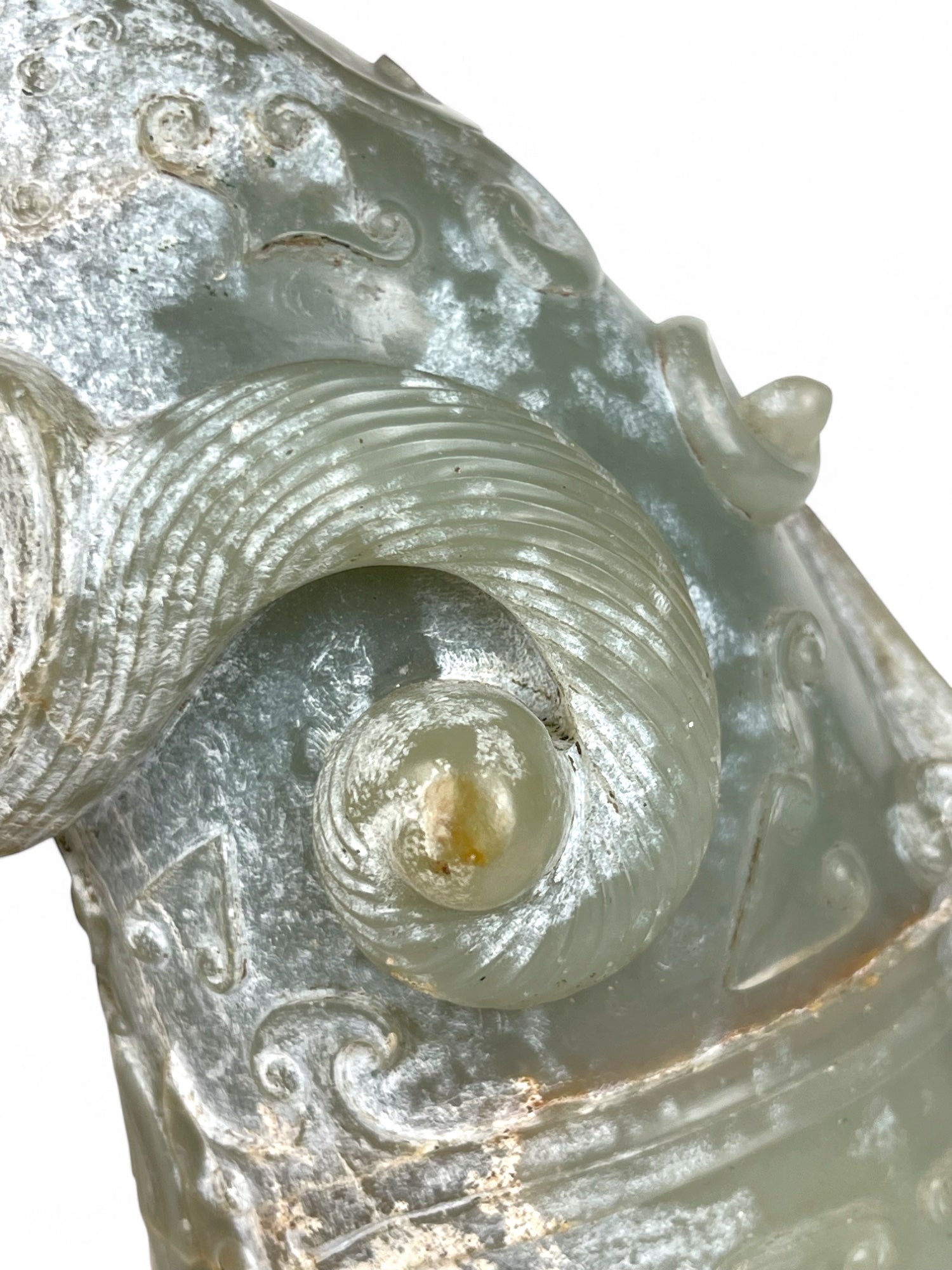 A Chinese Hand Carved Jade Vessel