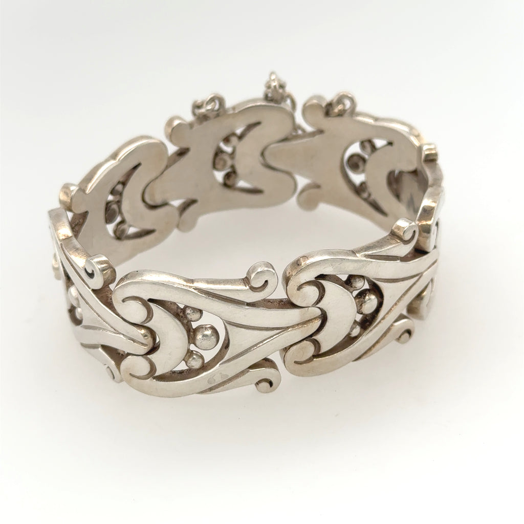 Sterling Silver Bracelet, Mexico, 20th Century
