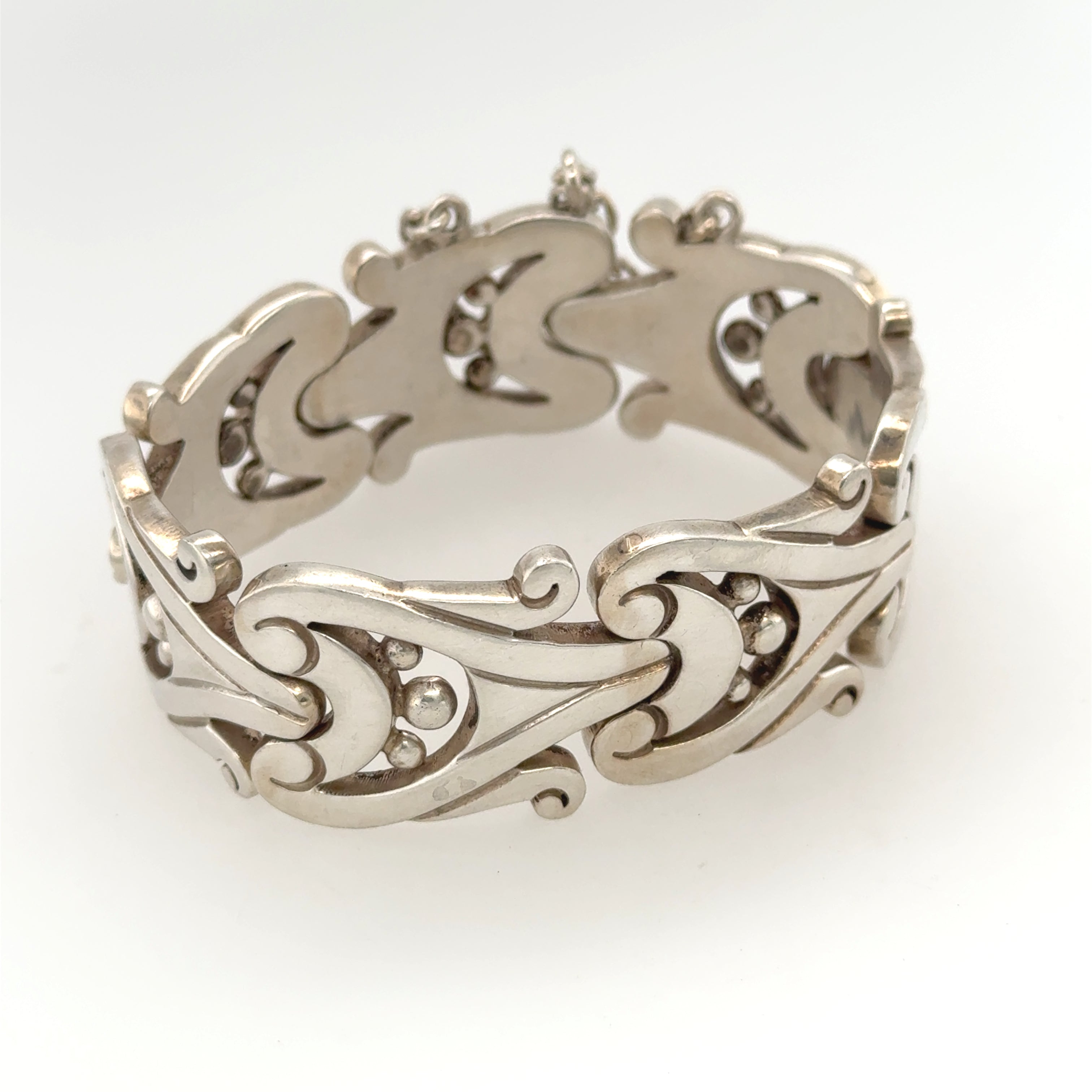 Sterling Silver Bracelet, Mexico, 20th Century