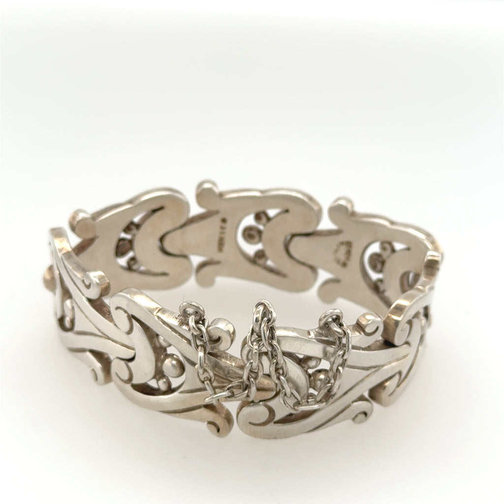 Sterling Silver Bracelet, Mexico, 20th Century