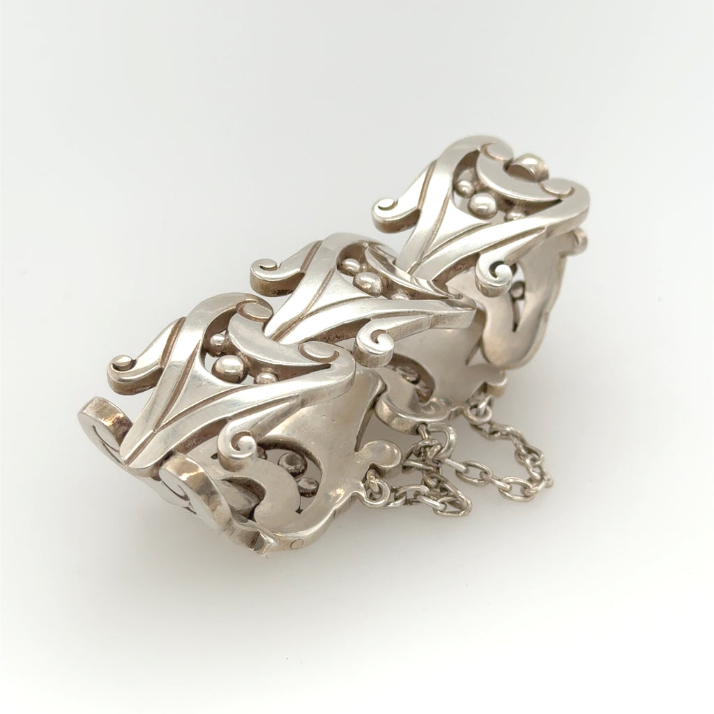 Sterling Silver Bracelet, Mexico, 20th Century