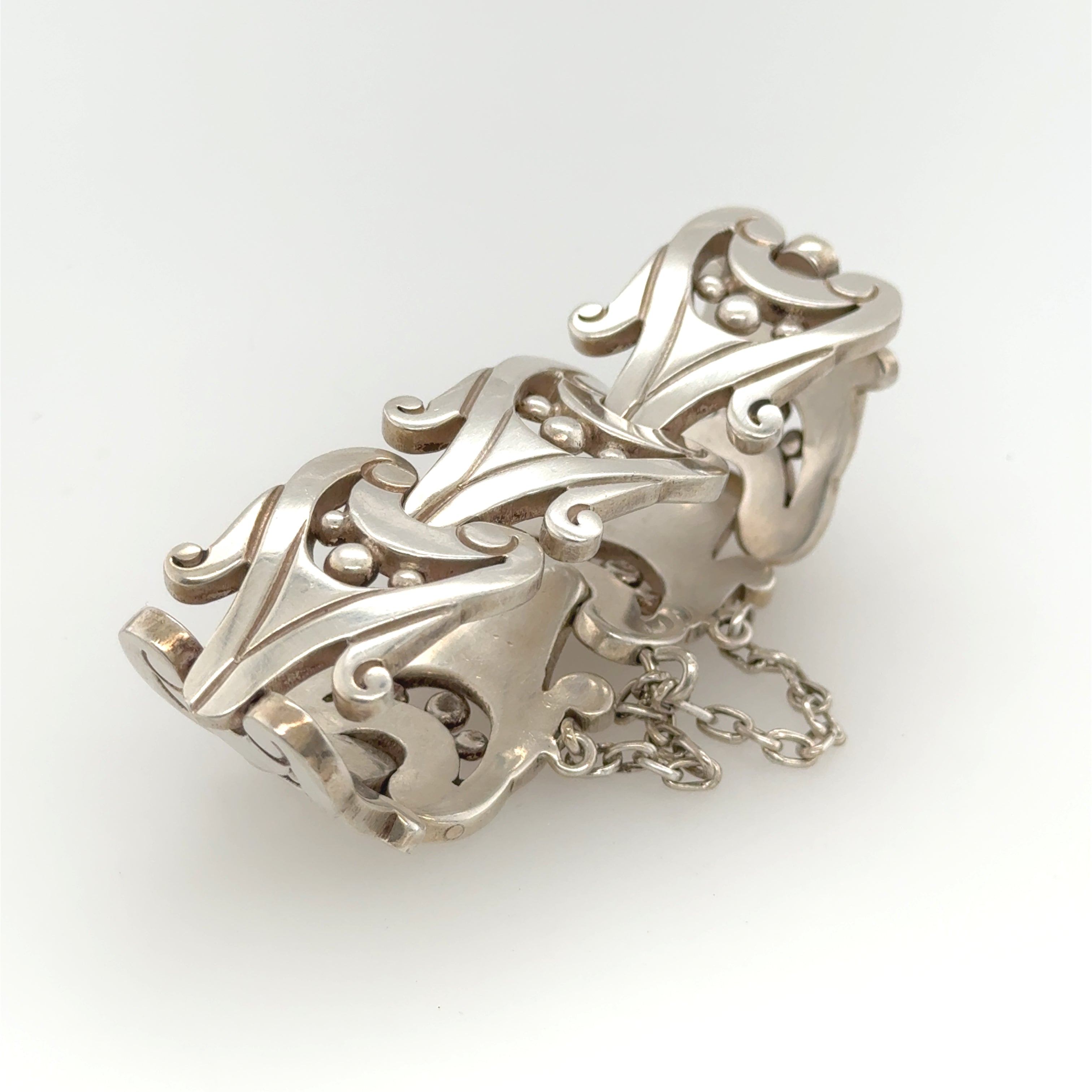 Sterling Silver Bracelet, Mexico, 20th Century