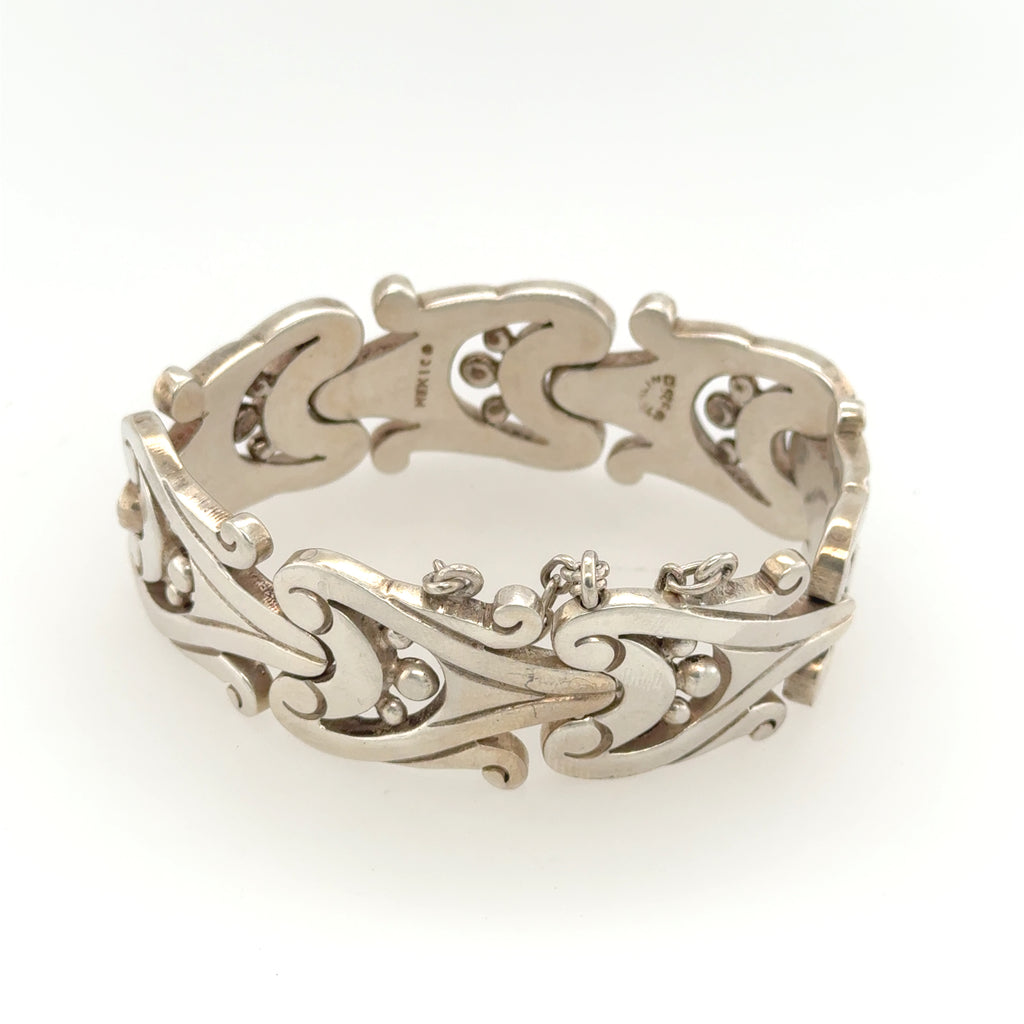 Sterling Silver Bracelet, Mexico, 20th Century