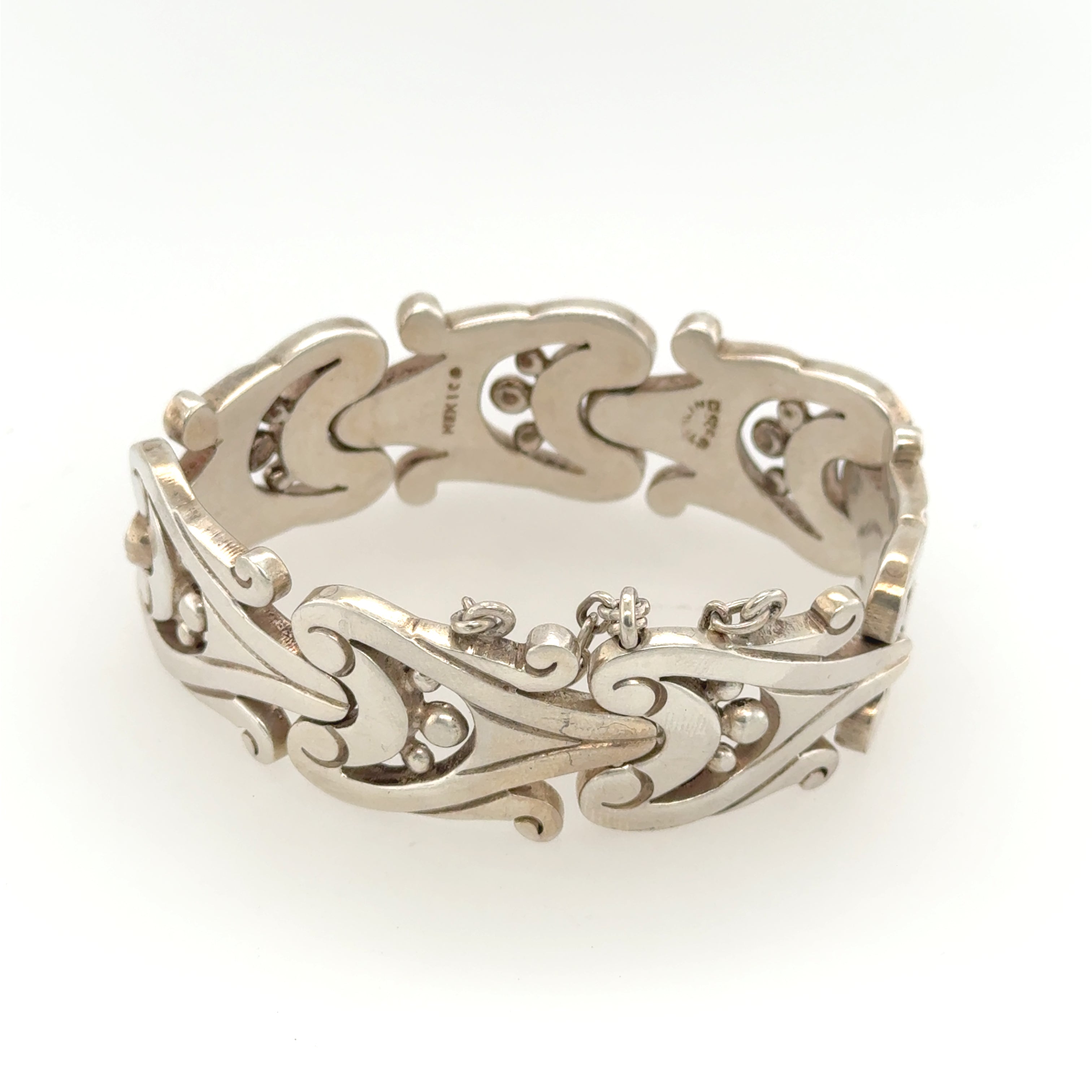 Sterling Silver Bracelet, Mexico, 20th Century