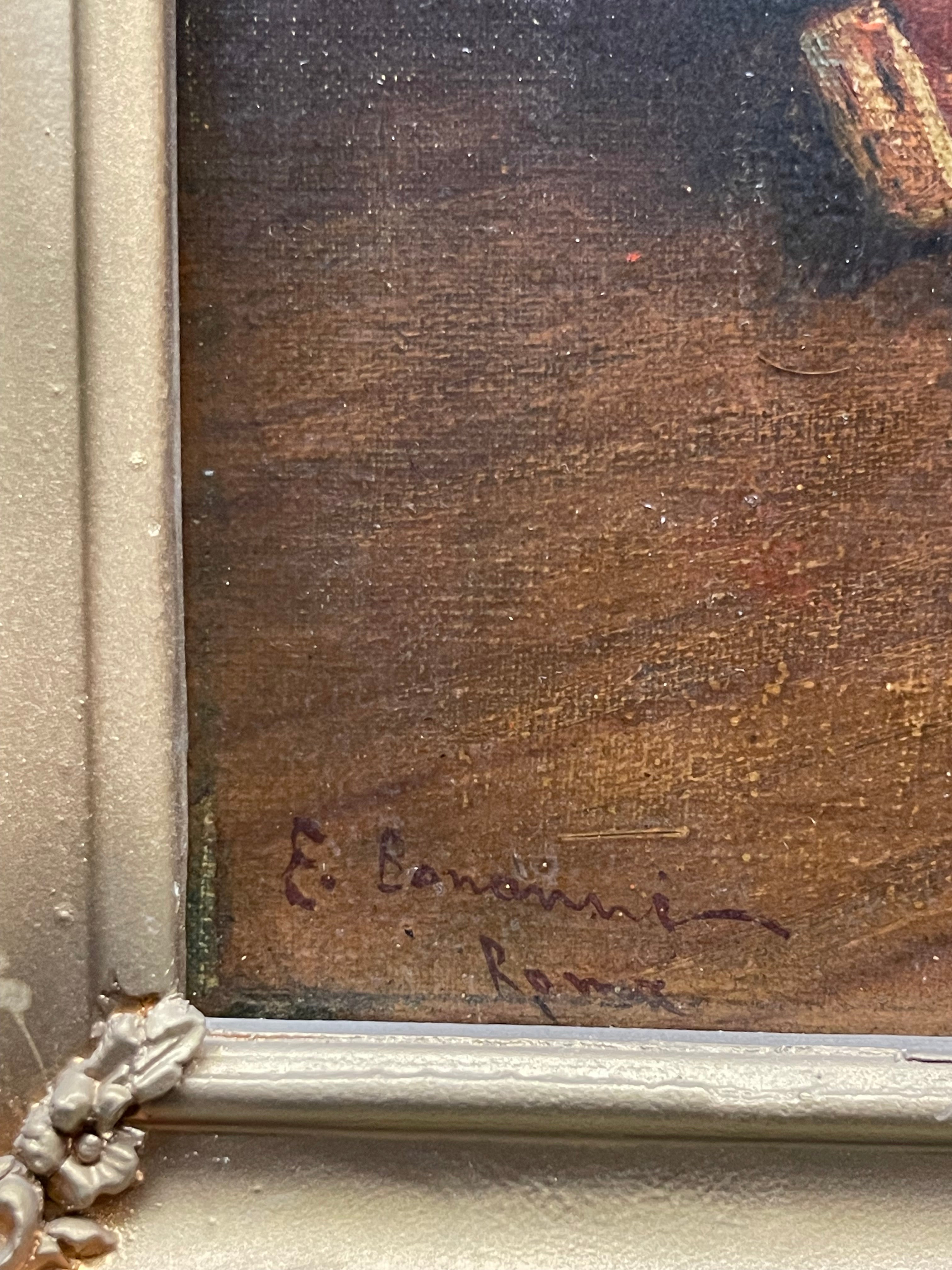 Arabian Orientalist Oil On Canvas