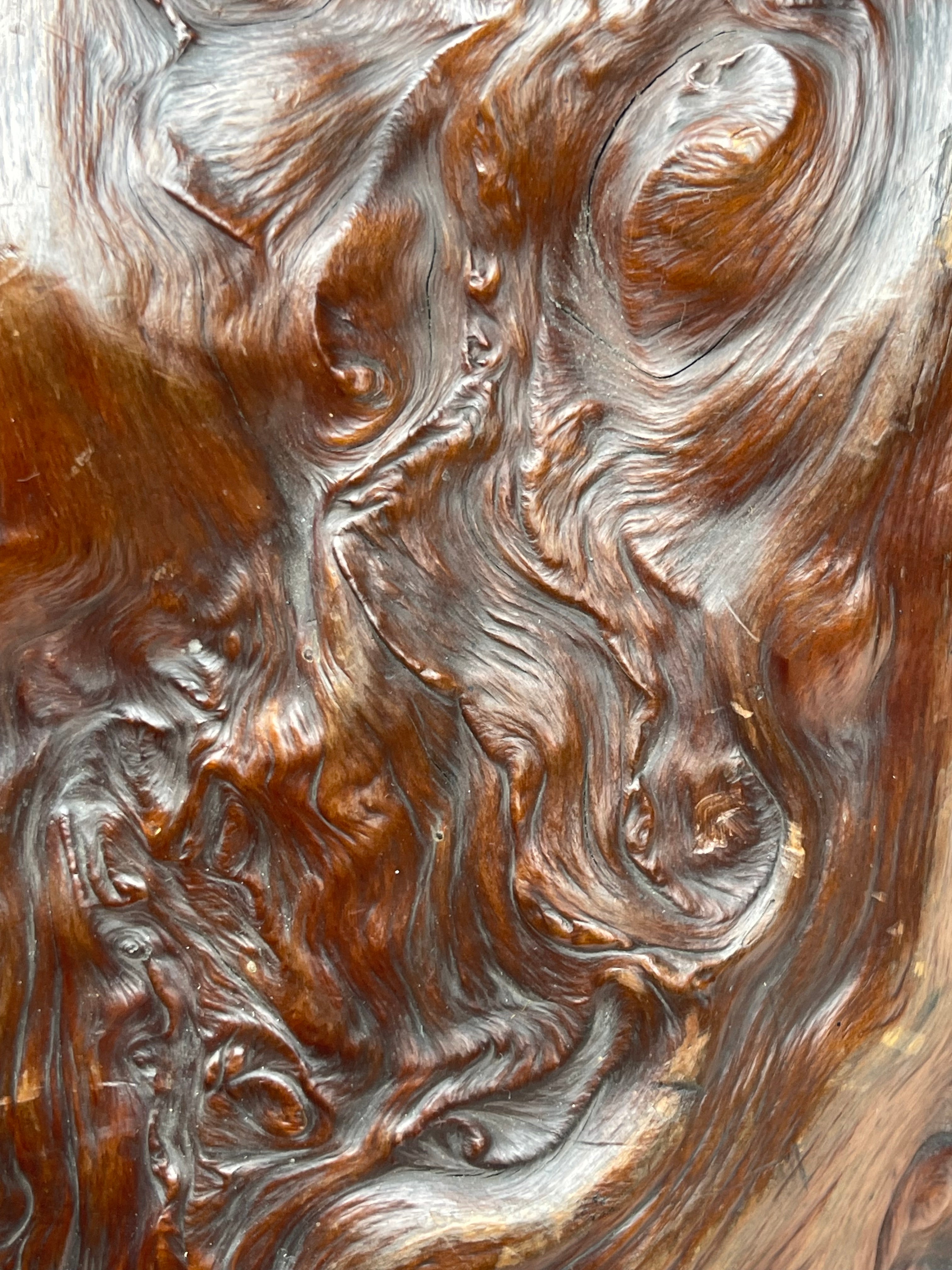 A Japanese Meiji Wood Planter