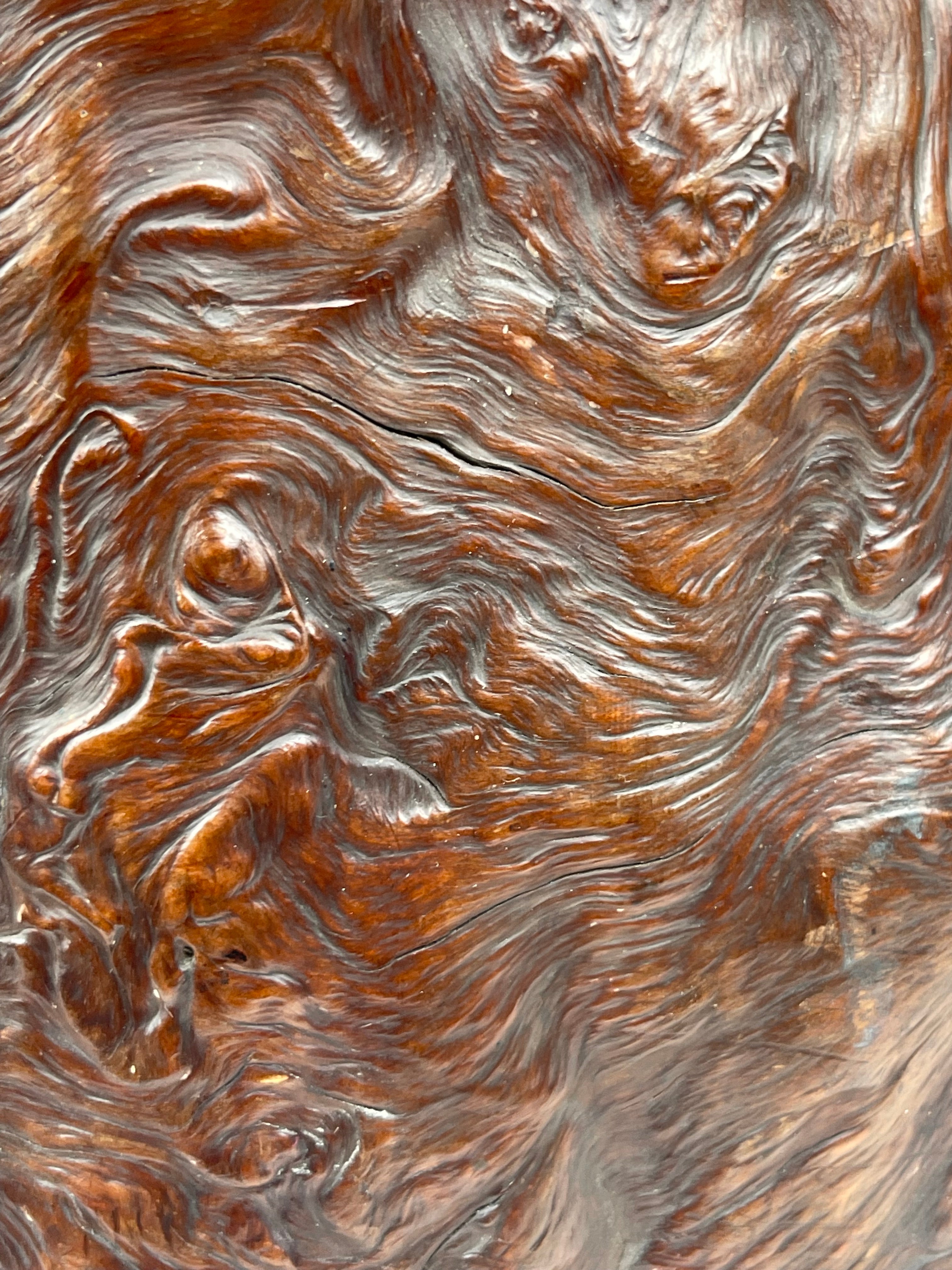 A Japanese Meiji Wood Planter