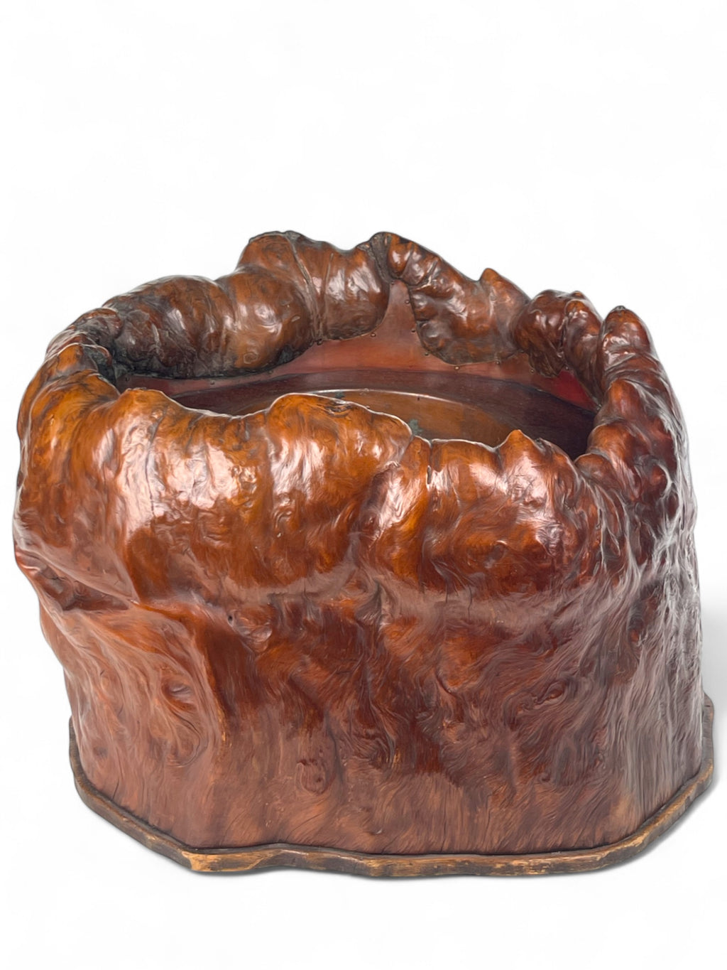 A Japanese Meiji Wood Planter