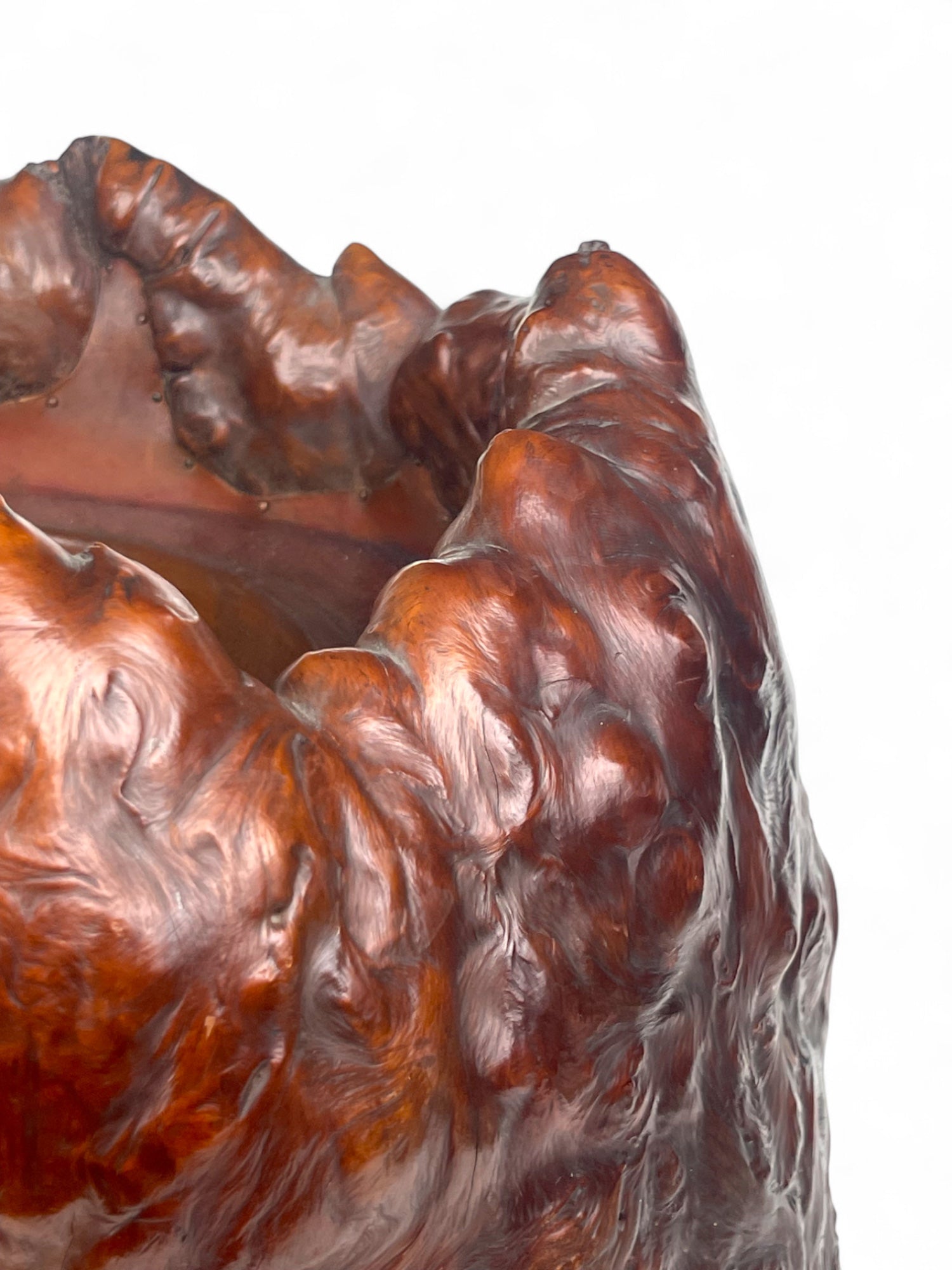 A Japanese Meiji Wood Planter