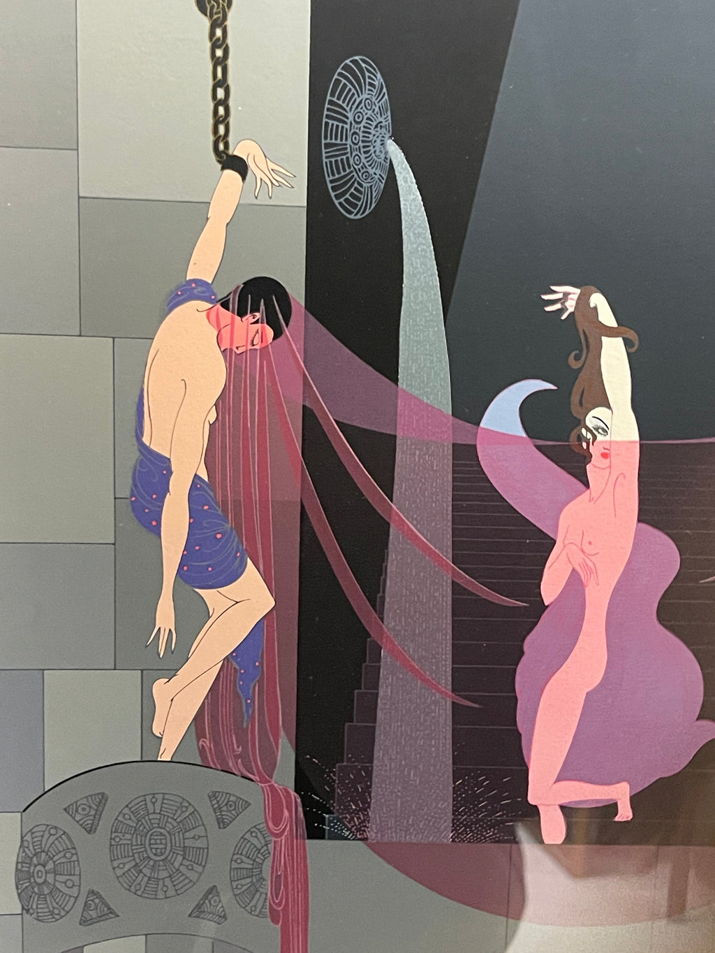 Erté (Russian, 1892-1990) The Chaste Susannah