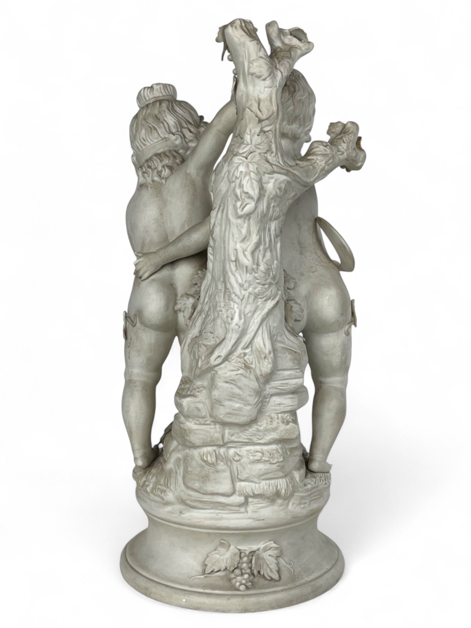 A 19th Century French Biscuit Sculpture of Cupids