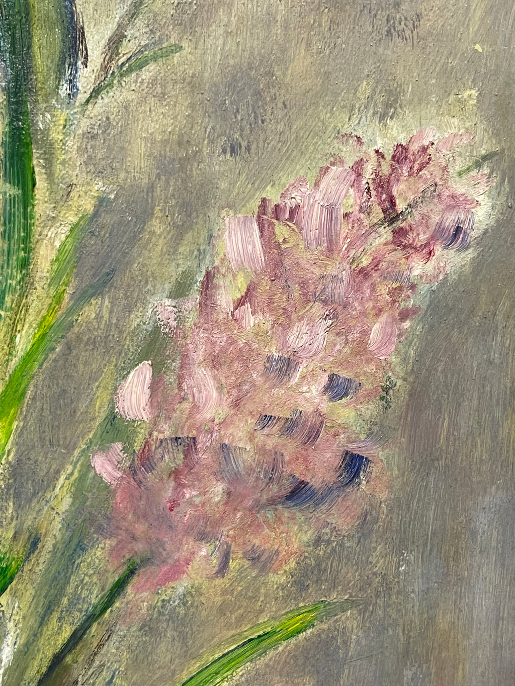 An Oil on Canvas Painting of a Bouquet (By George Musto, 20th Century)