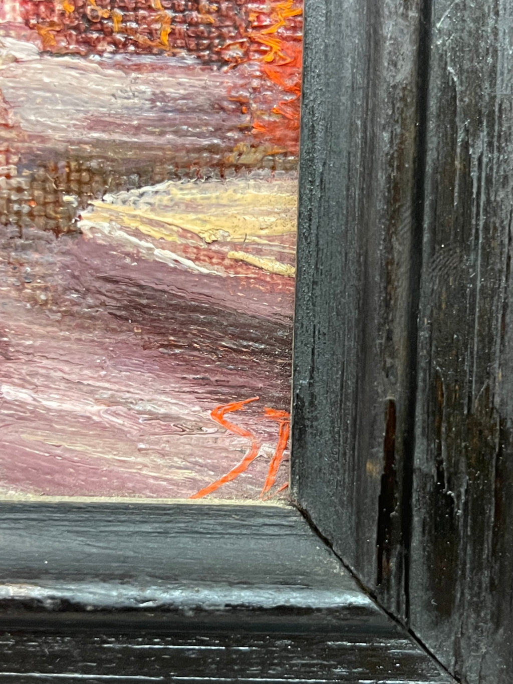 (Aleksandr Bayadzhan) Oil On Canvas Painting
