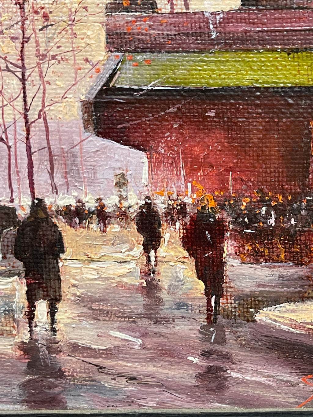 (Aleksandr Bayadzhan) Oil On Canvas Painting