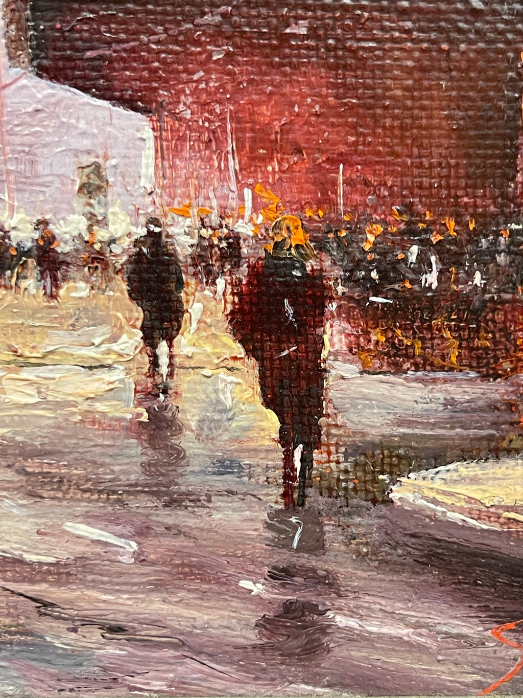 (Aleksandr Bayadzhan) Oil On Canvas Painting