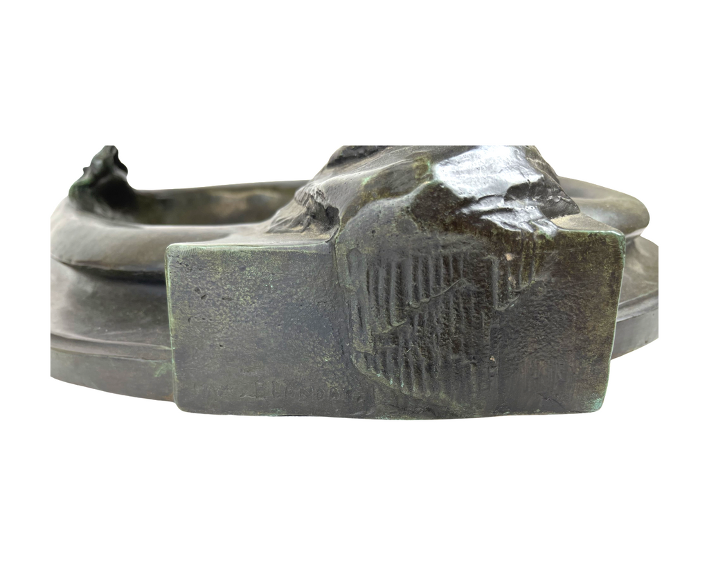 A PATINATED BRONZE GROUP FONTAINE JEUNESSE OU FONTAINE