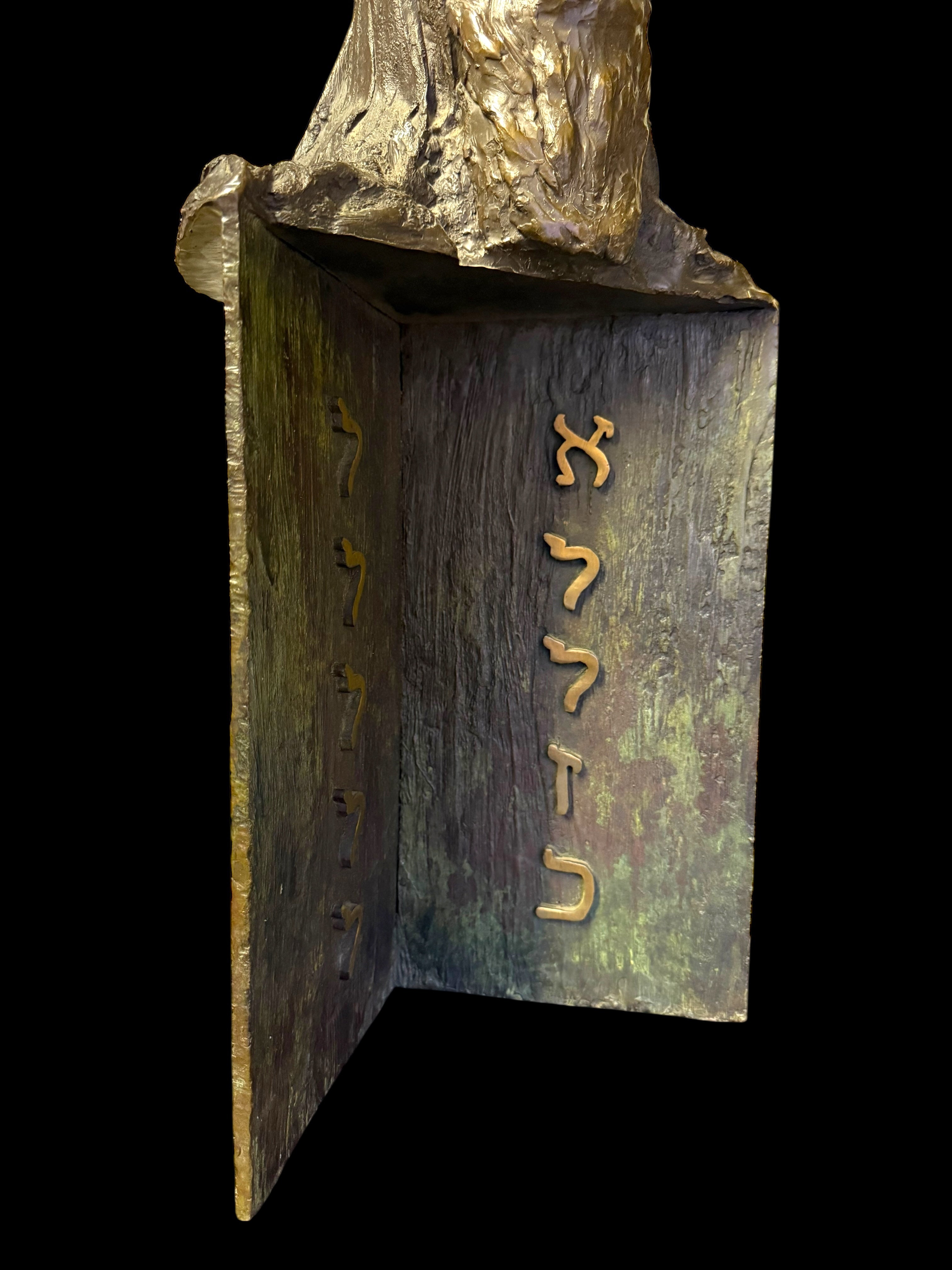 A Limited Edition Patinated Sculpture Of Moses