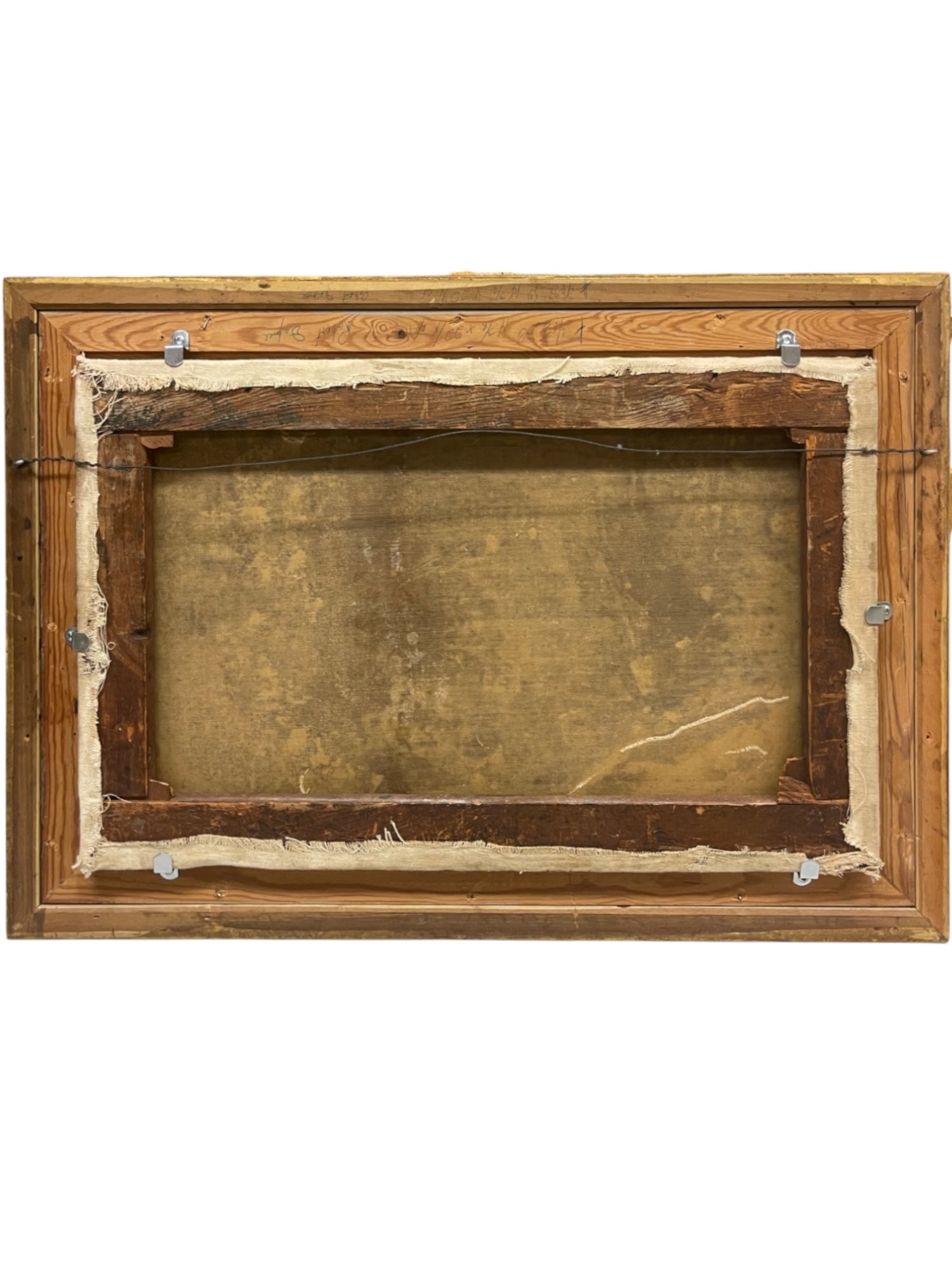 19th Century Oil On Canvas Painting