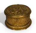 19th Century French Gilt Bronze Hinged Jewelry Box
