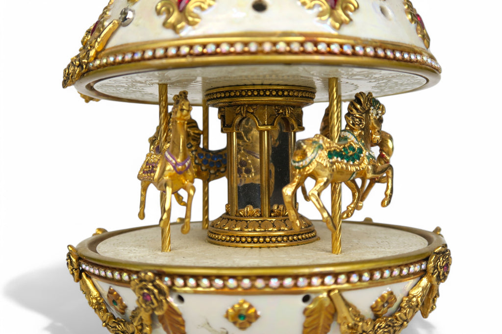 Franklin Mint House of Faberge; The Faberge Imperial Carousel Egg