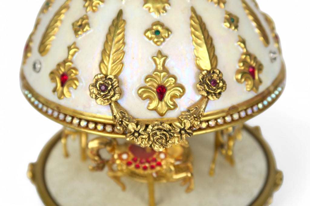 Franklin Mint House of Faberge; The Faberge Imperial Carousel Egg