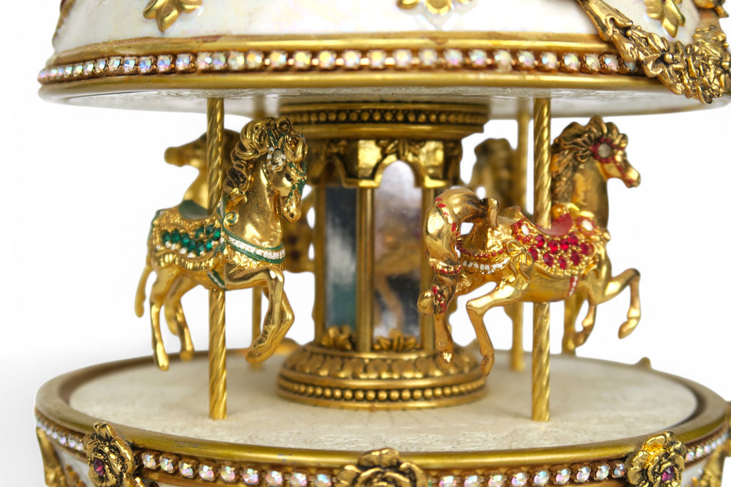 Franklin Mint House of Faberge; The Faberge Imperial Carousel Egg