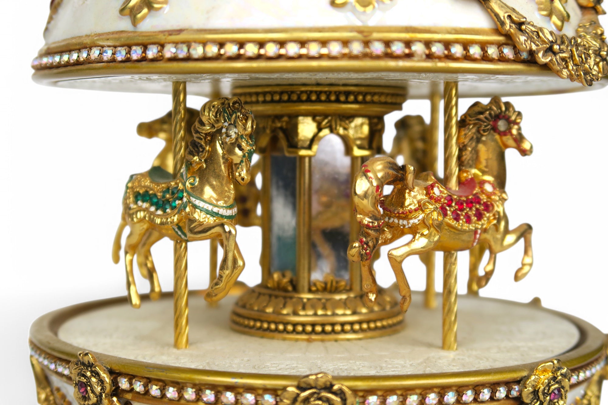 Franklin Mint House of Faberge; The Faberge Imperial Carousel Egg