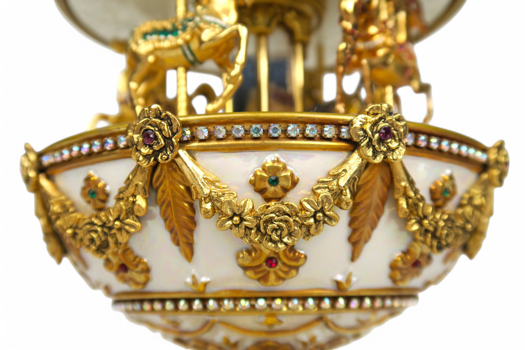 Franklin Mint House of Faberge; The Faberge Imperial Carousel Egg