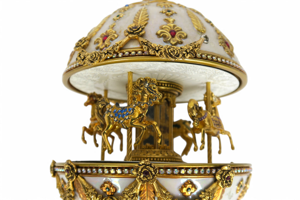 Franklin Mint House of Faberge; The Faberge Imperial Carousel Egg