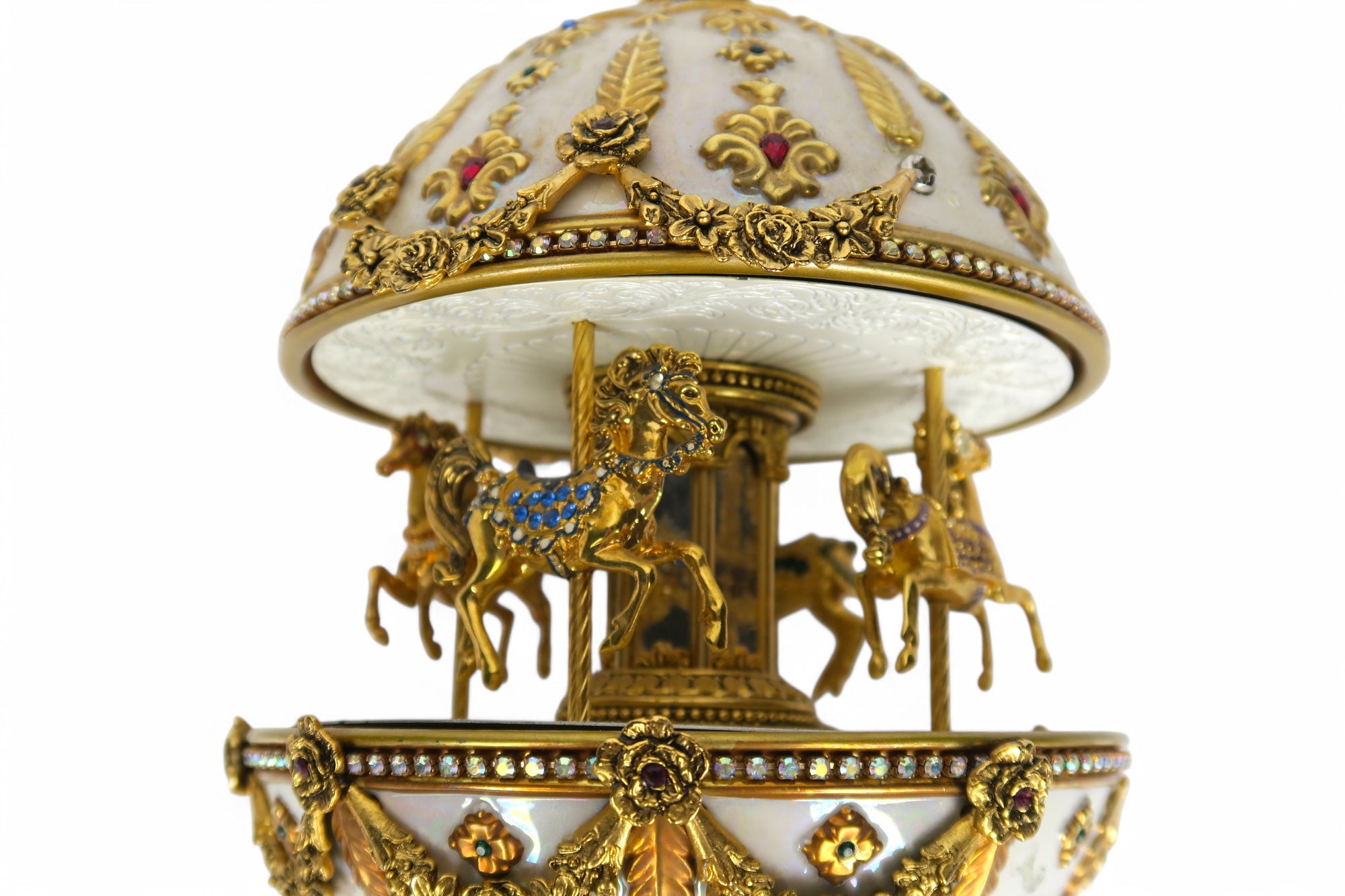 Franklin Mint House of Faberge; The Faberge Imperial Carousel Egg