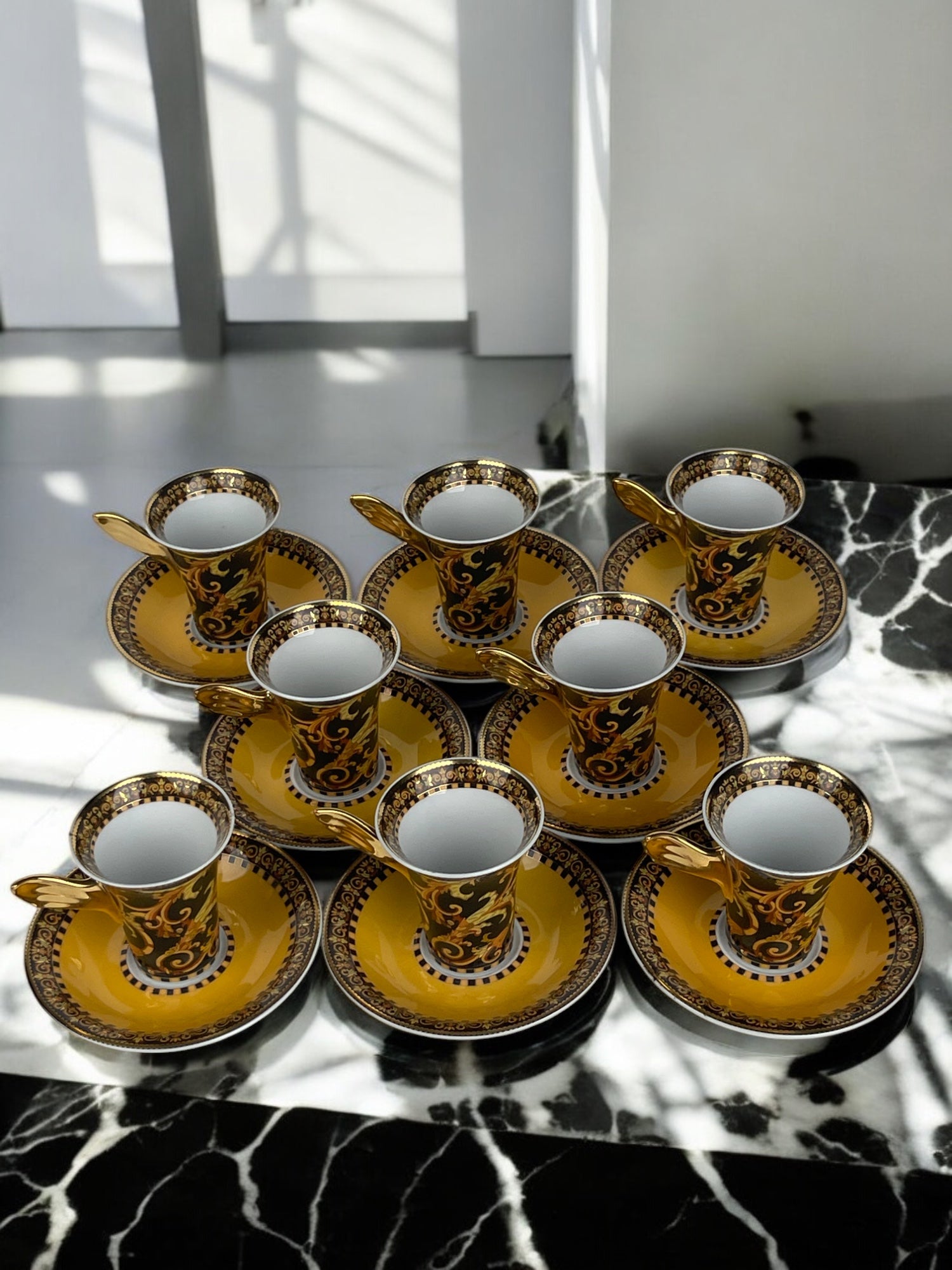 A Versace for Rosenthal Porcelain Coffee Set