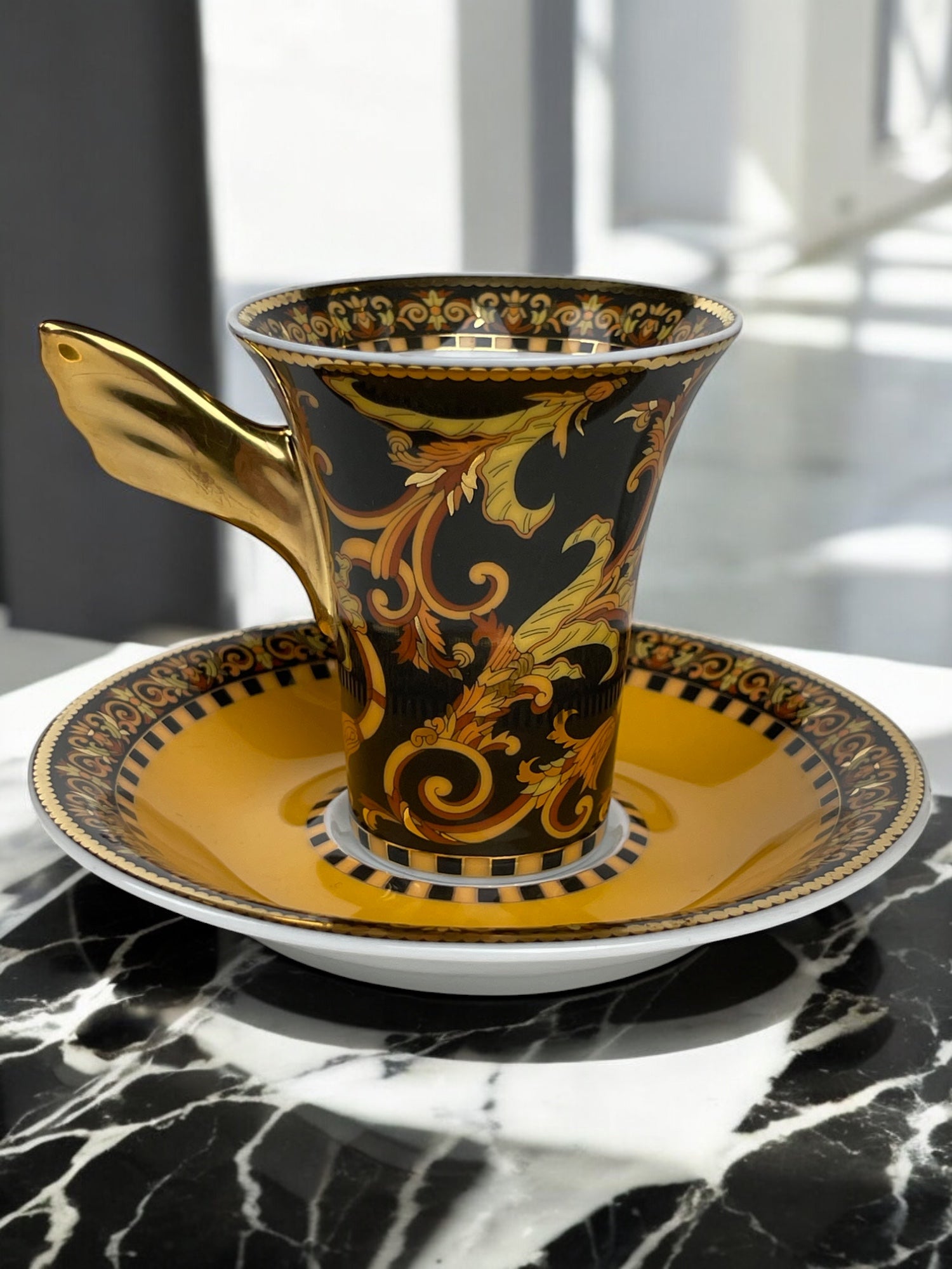 A Versace for Rosenthal Porcelain Coffee Set