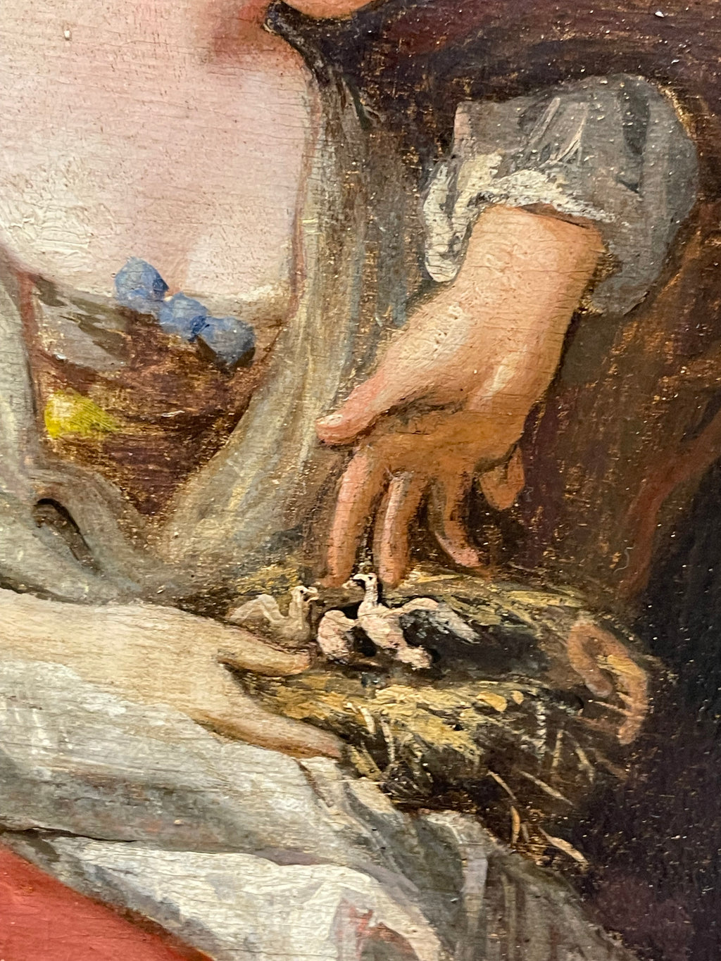 A 19th Century French Oil on Canvas Painting