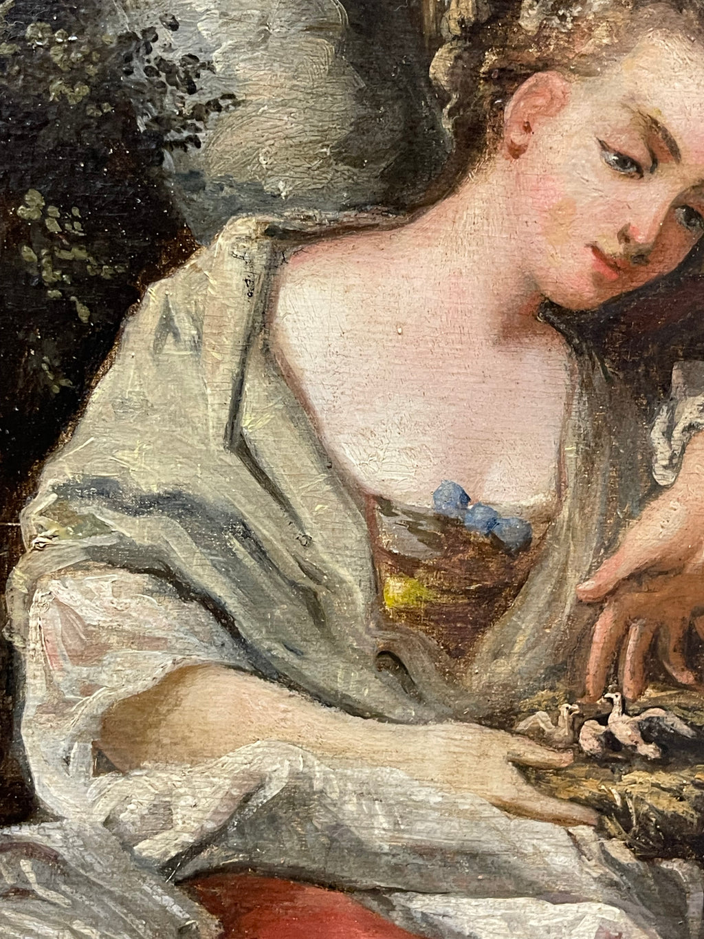 A 19th Century French Oil on Canvas Painting