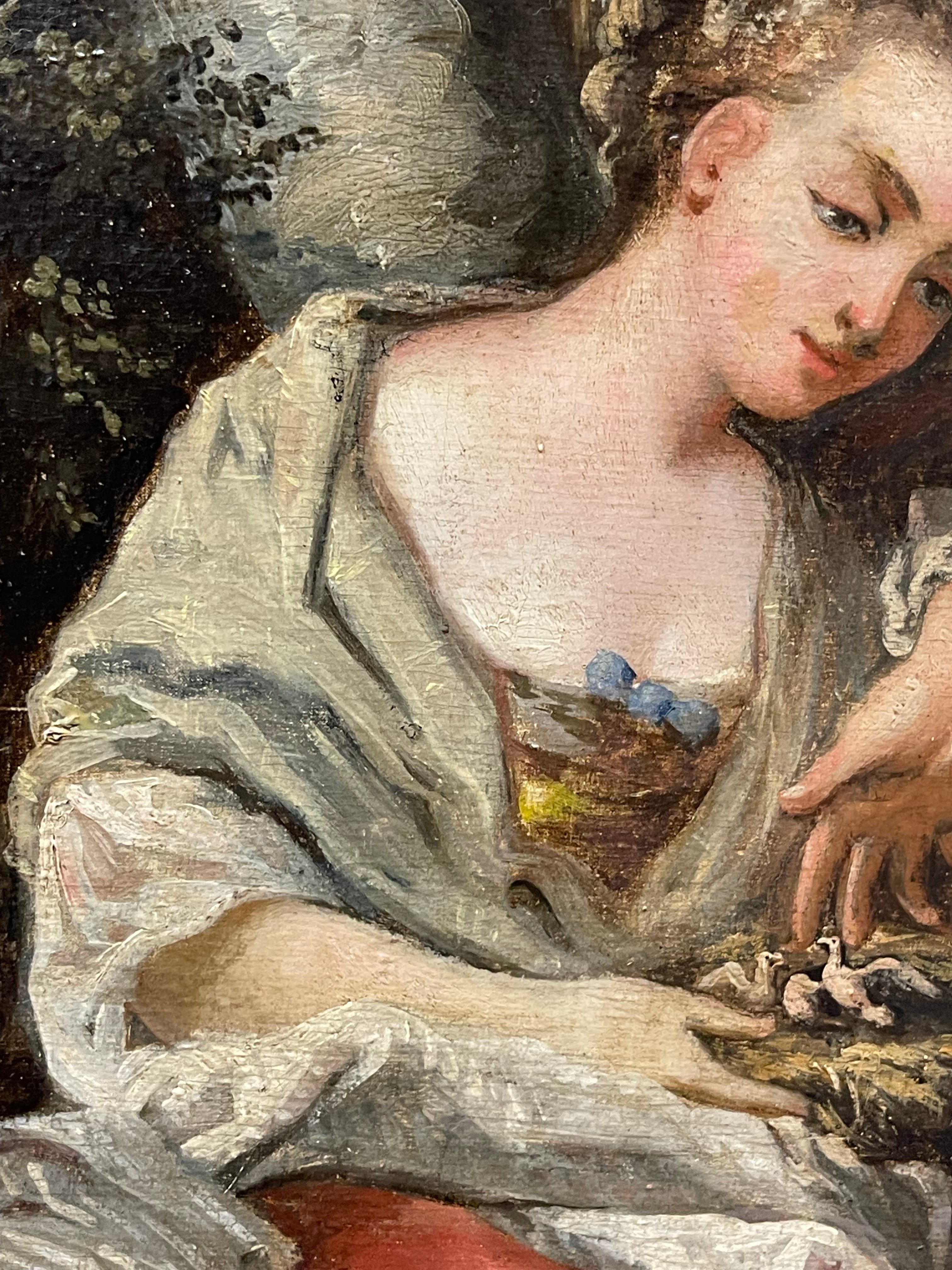 A 19th Century French Oil on Canvas Painting