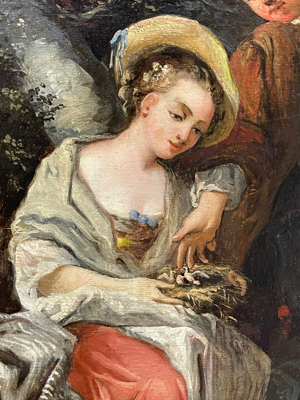 A 19th Century French Oil on Canvas Painting