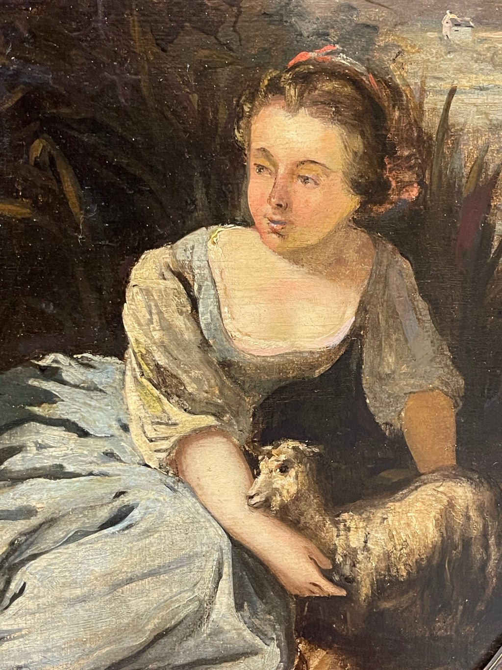 A 19th Century French Oil on Canvas Painting