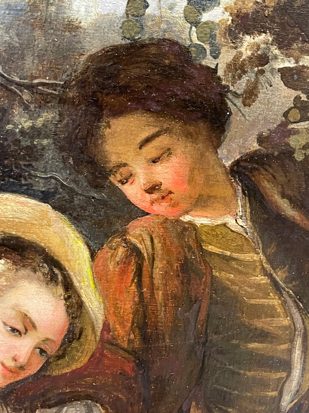 A 19th Century French Oil on Canvas Painting