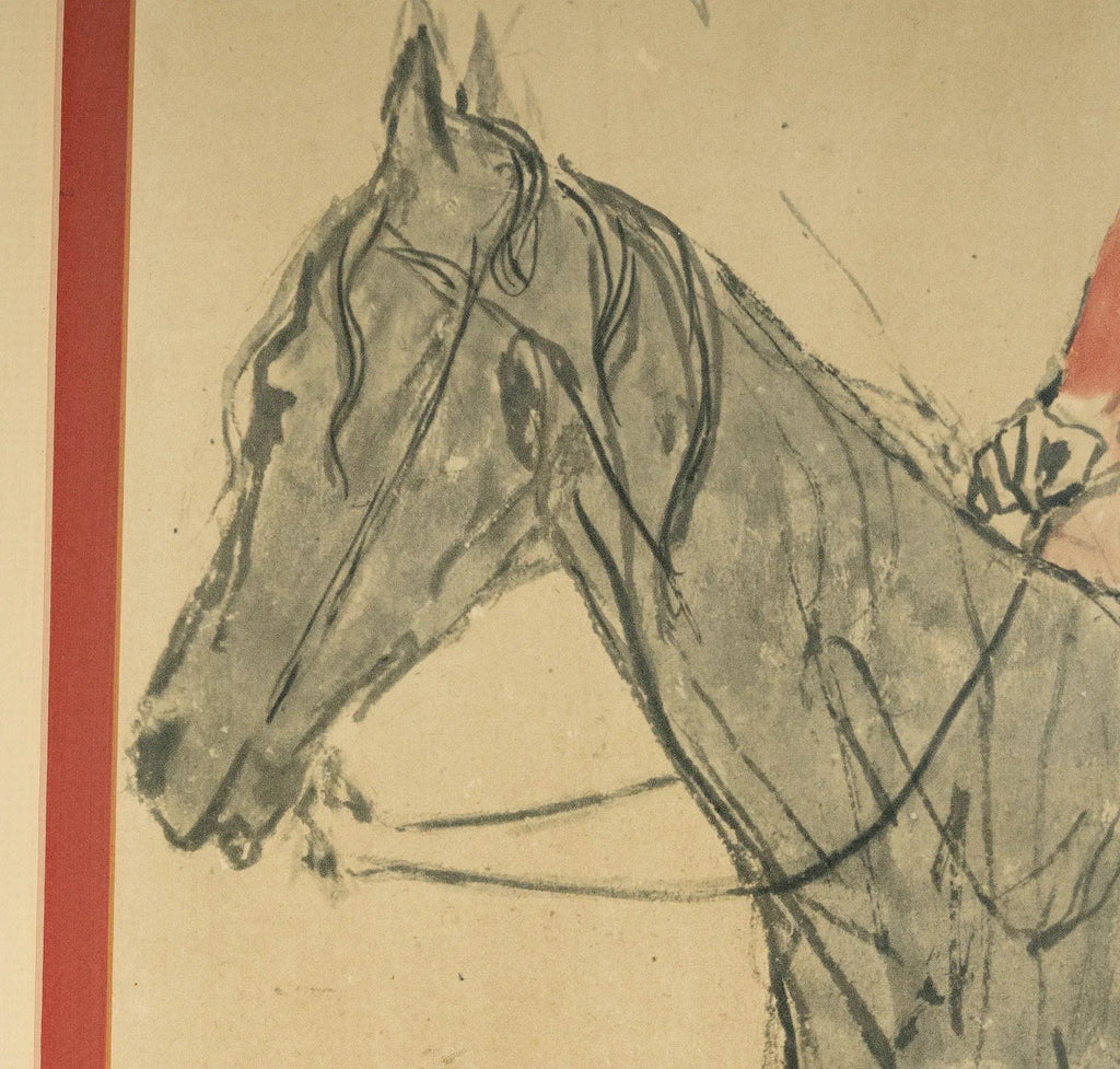 After Pablo Picasso (1881 - 1973): Harlequin on Horseback