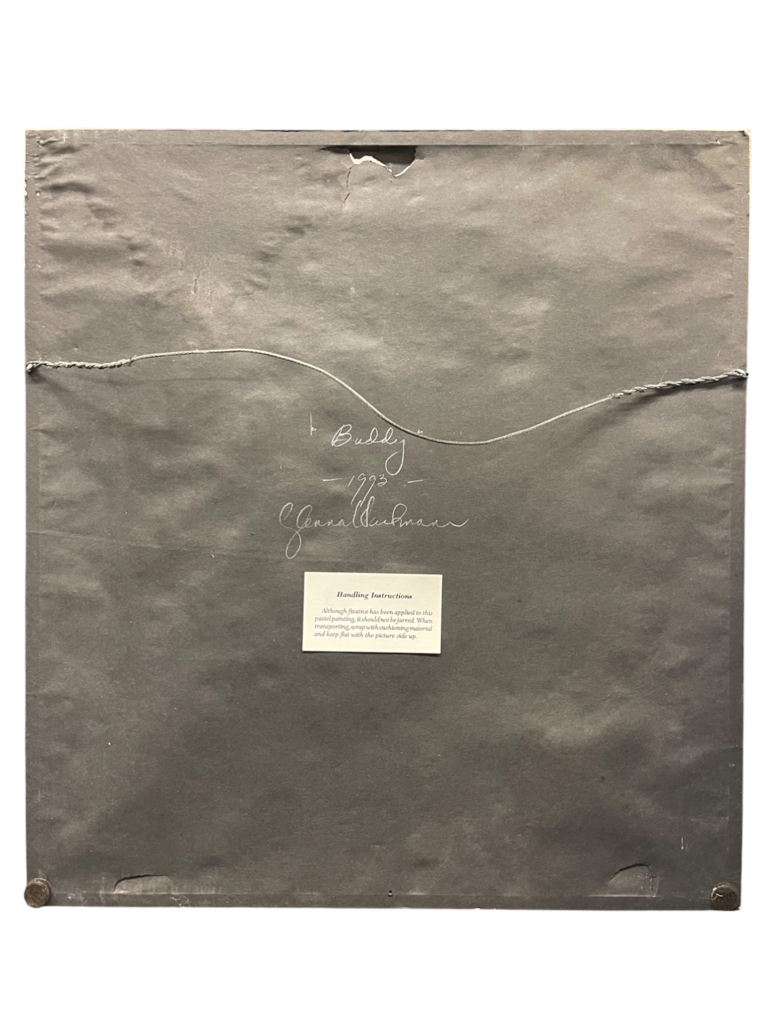 Pastel on Paper of a Labrador