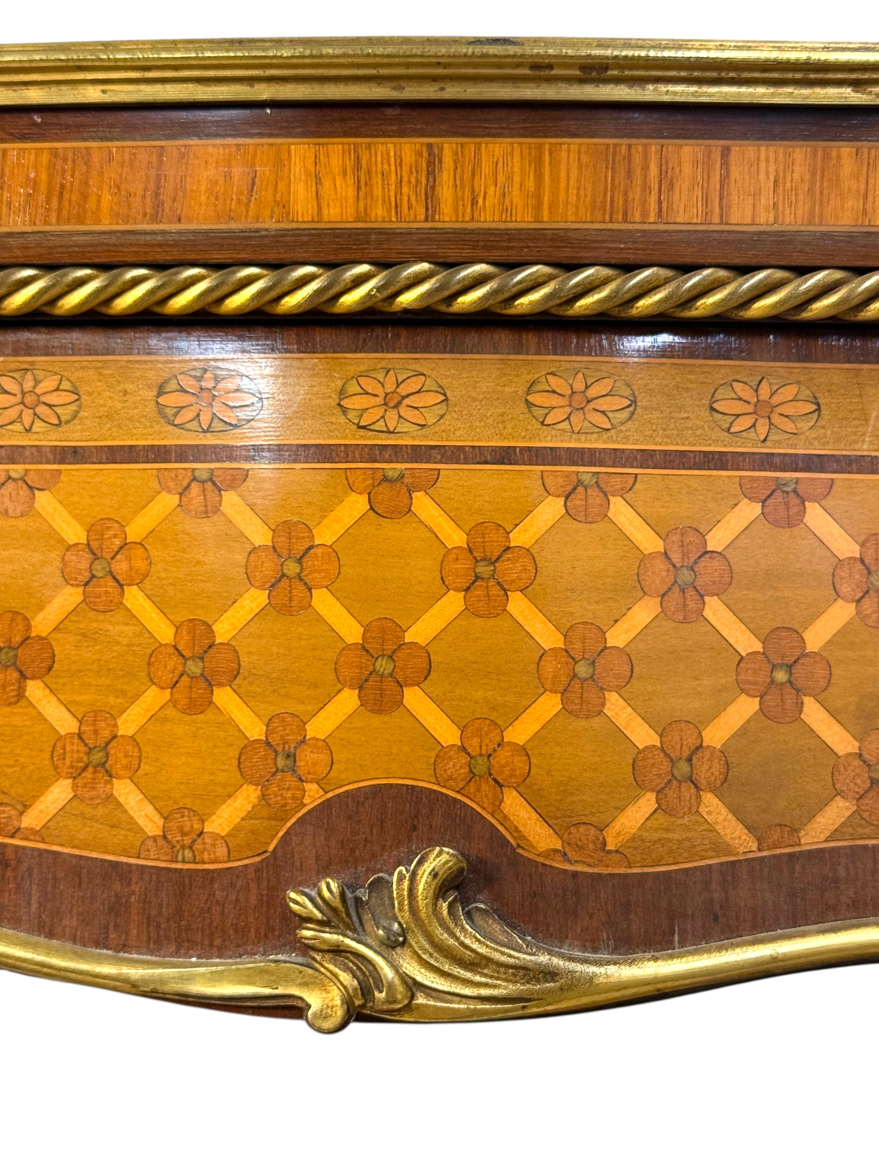 An Ormolu & Sevres Porcelain Mounted Table By Henry Dasson
