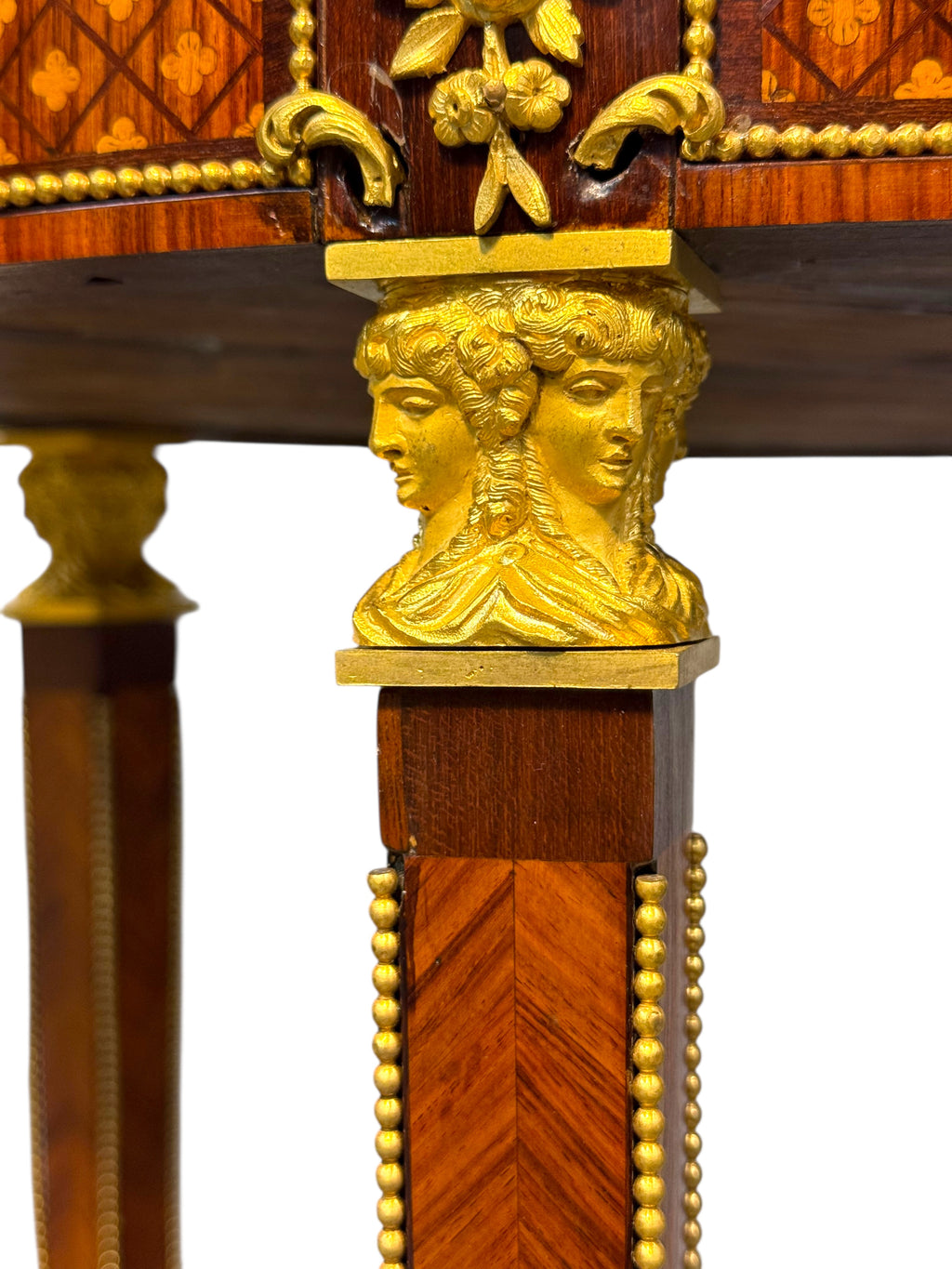 An Exceptional Ormolu & Porcelain mounted table by Maison Millet