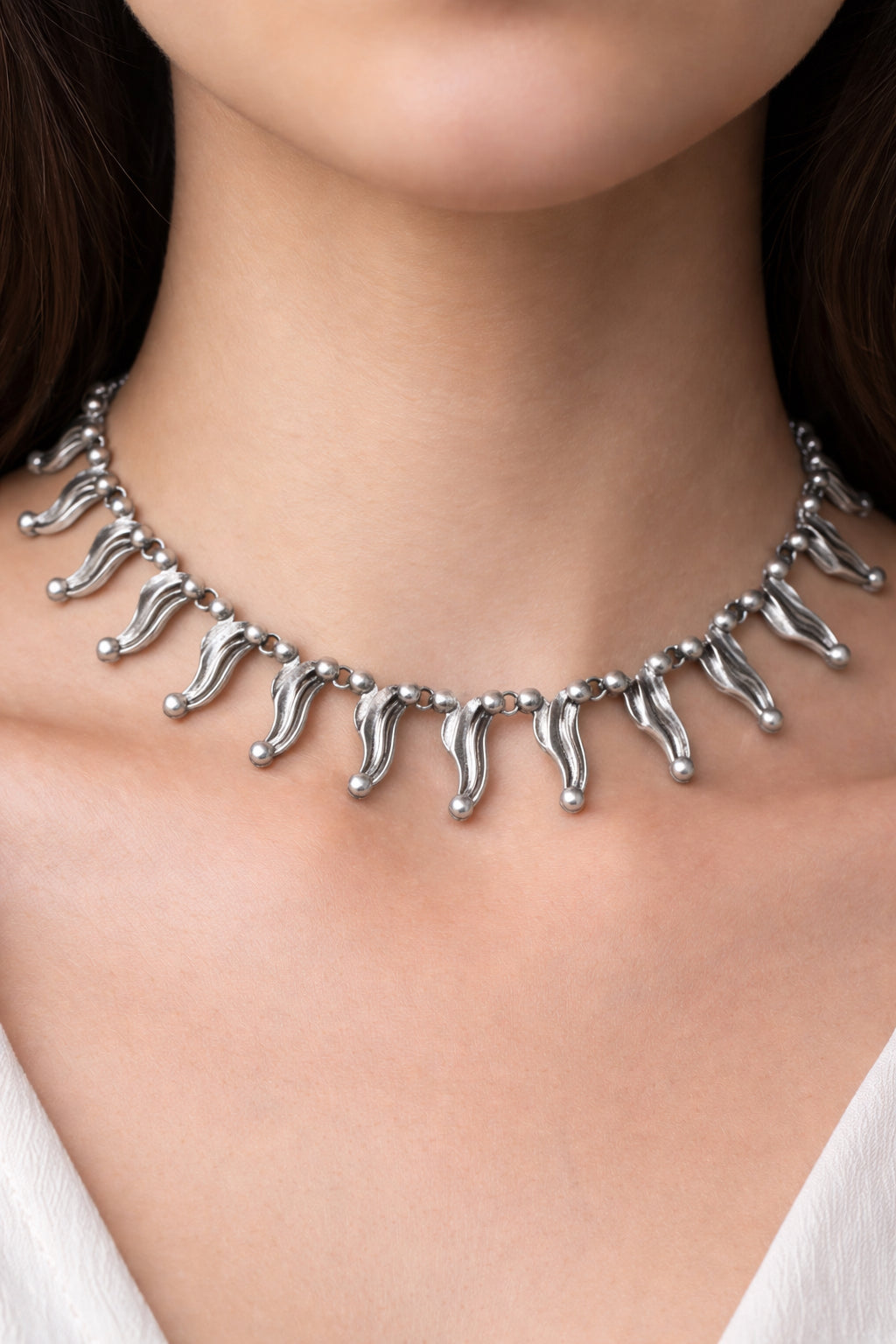 Mexican Sterling Silver Necklace